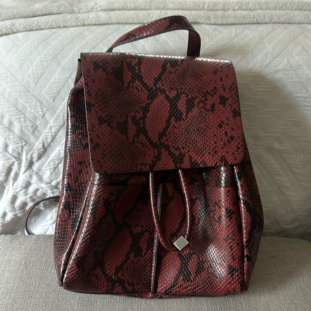 ZARA Drawstring Backpack Purse